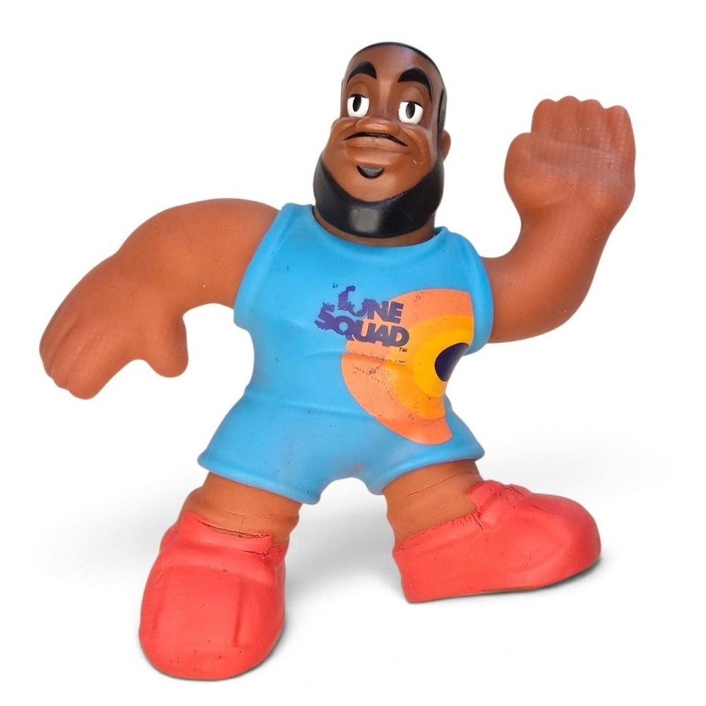 Heroes of Goo Jit Zu Space Jam LeBron James 2021 Super Squishy 5in Action Figure